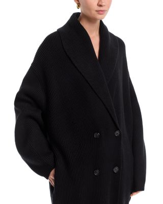 Long Shawl Lapel Cardigan Sweater