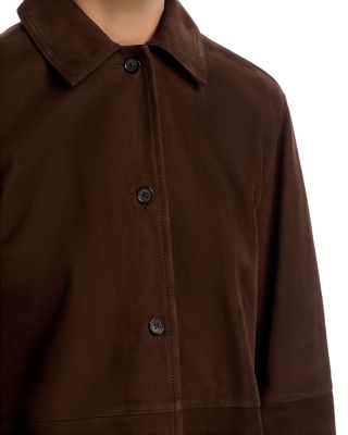 Soft Suede Overshirt