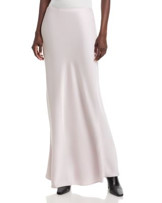 Glossy Enver Satin Skirt