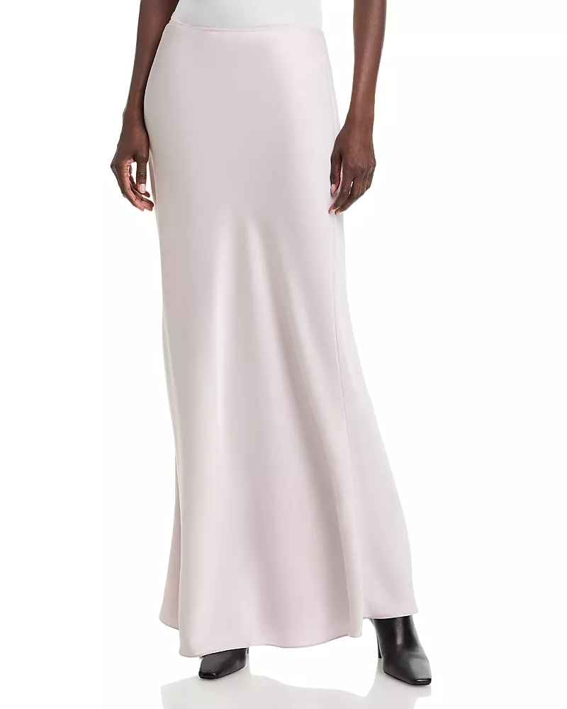 Fabiana Filippi Glossy Enver Satin Skirt