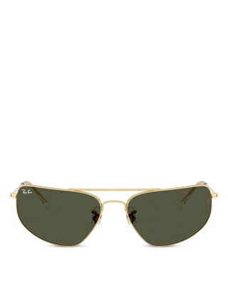 Rectangular Sunglasses, 63mm
