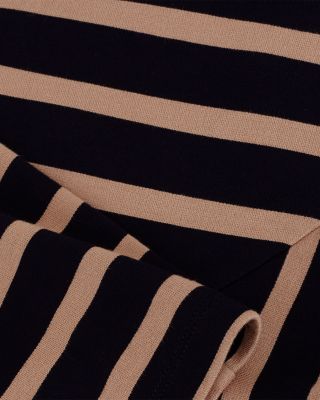 Mia Striped Midi Dress