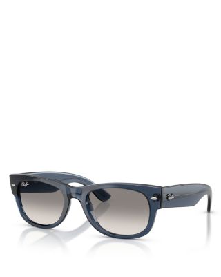 Mega Wayfarer II Square Sunglasses, 52mm