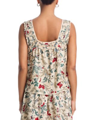 Victorian Pleat Tank Top