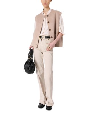 Talmine Wool Buttoned Vest