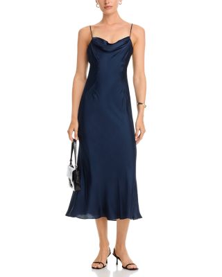 Oona Satin Strap Dress