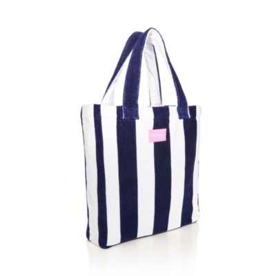 Striped Terry Beach Tote - Exclusive