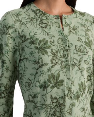 Carson Crewneck Cardigan Sweater