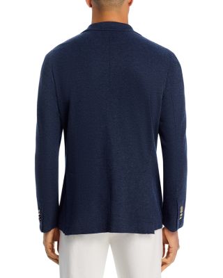 Herringbone Cotton Jersey Soft Jacket