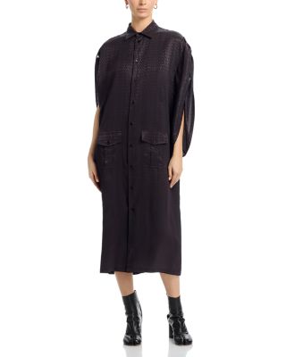 Logo Midi Dress