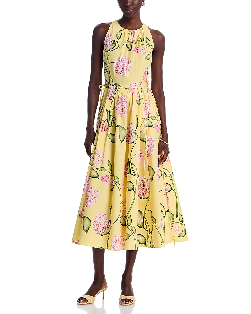 Oscar de la Renta Poplin Day Dress