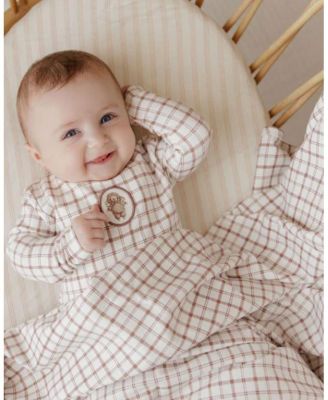 Unisex Modal French Terry Plaid Sheep Collection Blanket - Baby