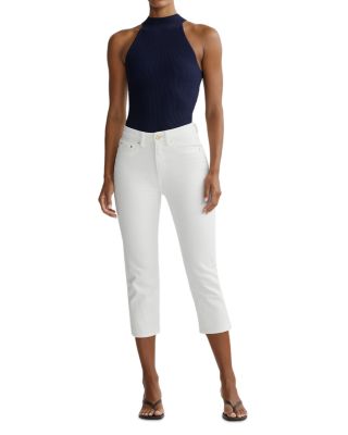 Mock Neck Instasculpt Rib Top