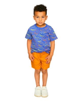 Boys' Parachute Shorts with Patch Pockets - Little Kid