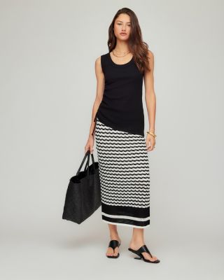 Zoe Crochet Midi Skirt