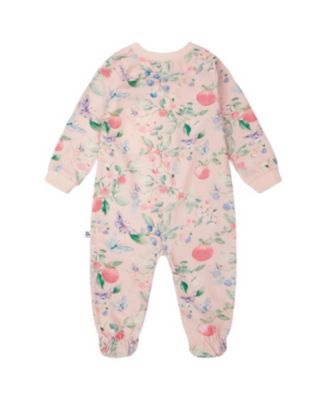  Girls' Organic Cotton Jersey Fruit One-Piece Pyjama - Baby