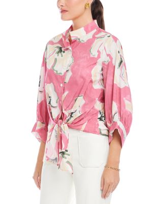 Sawyer Tie Front Top	 