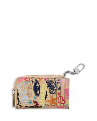 The Punk Scribble Top Zip Multi Wallet