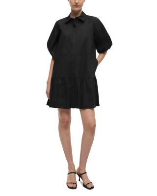 Crissy Cotton Poplin Mini Dress  