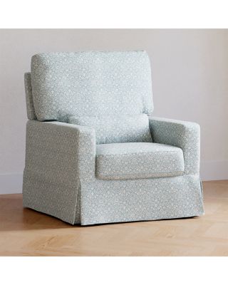 Crawford Pillowback Comfort Swivel Glider