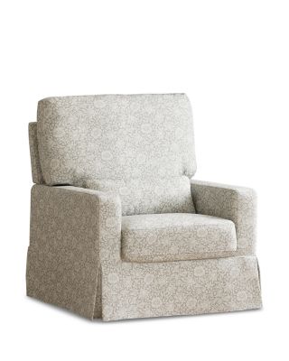 Crawford Pillowback Comfort Swivel Glider