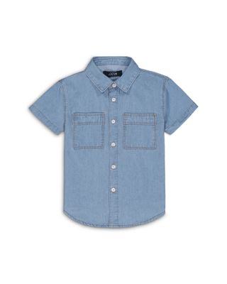 Boys' Short Sleeved Chambray Shirt & Shorts Set - Little Kid