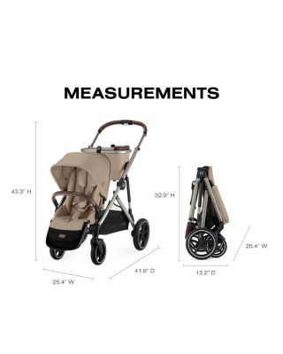 Gazelle S Stroller + Cloud G Pro Travel