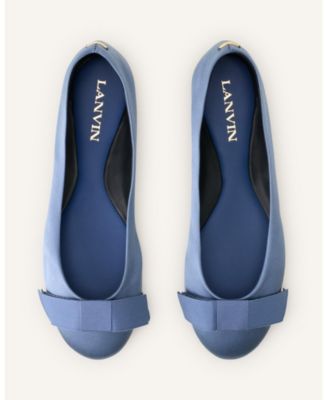  Women's BLUE THE BALLERINA WITH A SATIN BOW