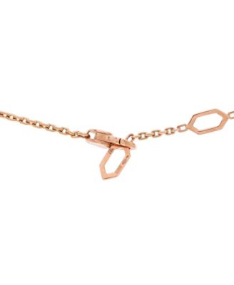  Serpenti Seduttori Pendant Necklace 18K Rose Gold with Amethyst, 17.25"