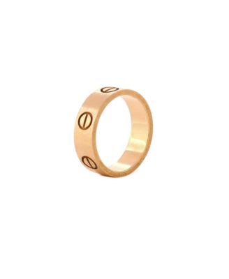  Love Band Ring 18K Gold