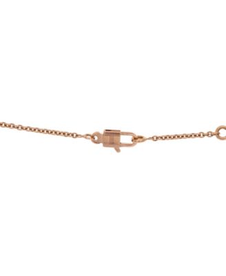 Amulettes Kelly Pendant NM Necklace 18K Rose Gold with Diamond, 15.75"