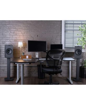 SX22 22" Tall Fillable Speaker Stands with Isolation Feet - Pair
