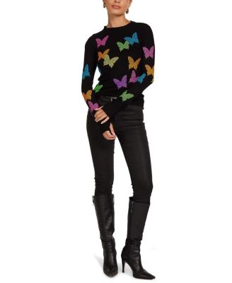McKinley  Neon Stud Butterflies Top