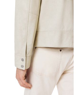 Ronan Leather Cropped Jacket