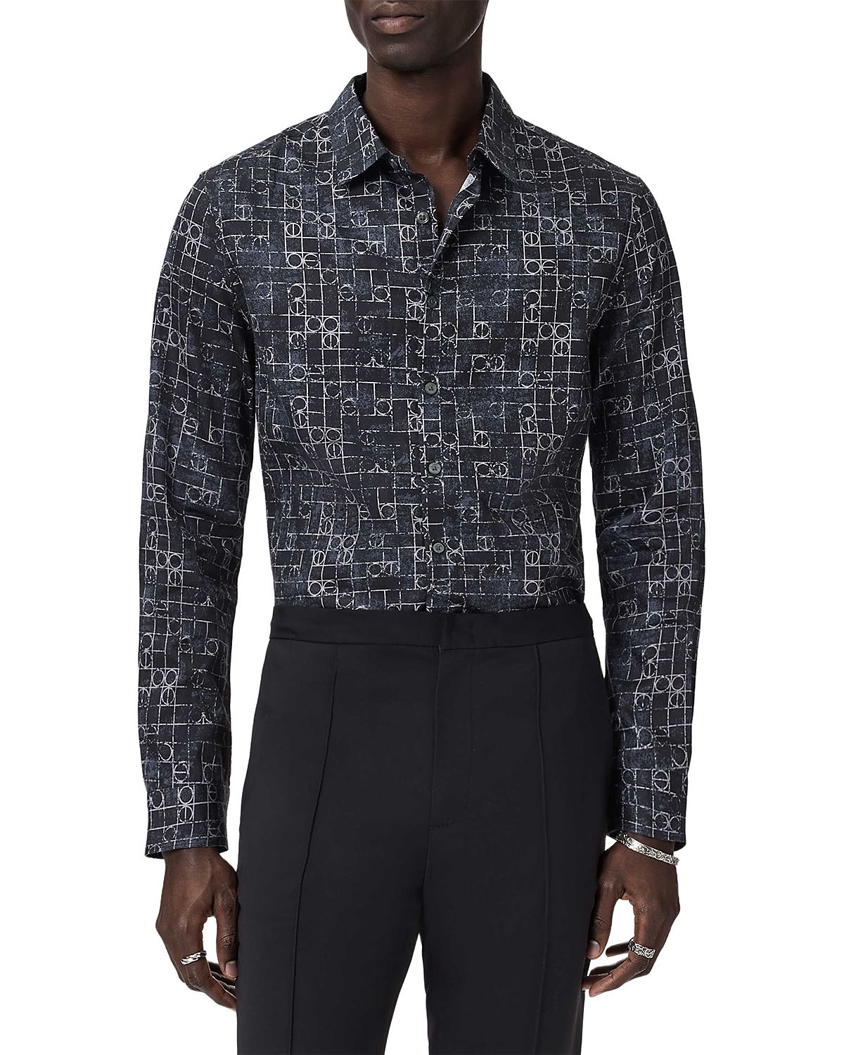 John Varvatos Luca Ivory Shirt