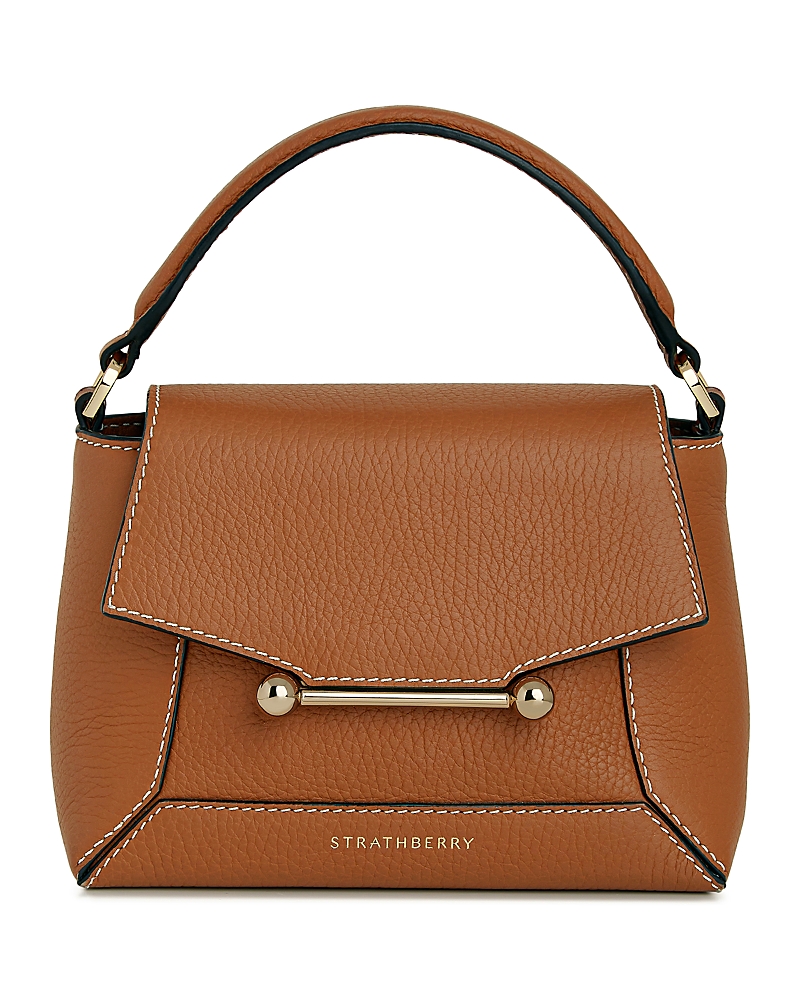 Strathberry Mosaic Nano Small Leather Crossbody Bag