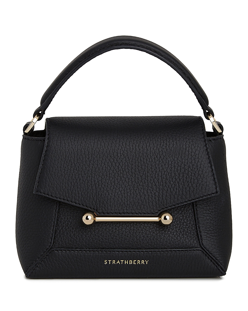 Strathberry Mosaic Nano Small Leather Crossbody Bag
