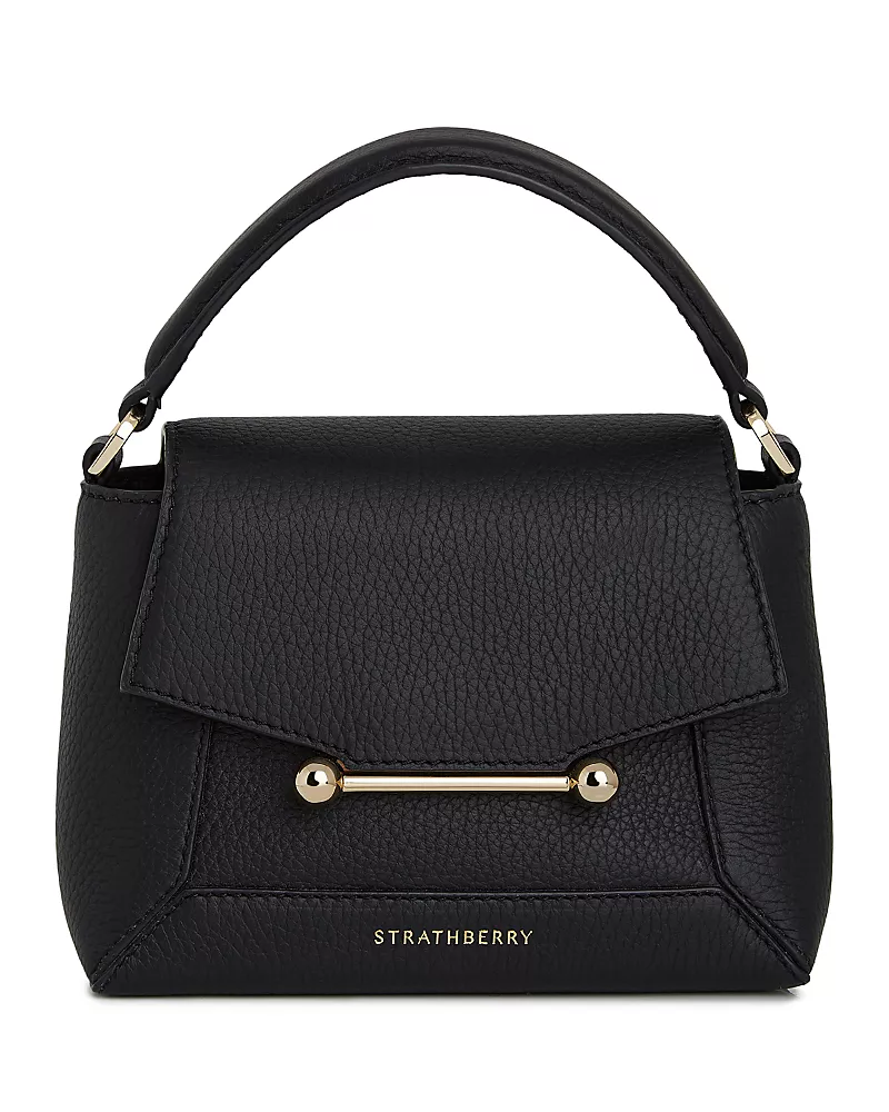 Strathberry Mosaic Nano Small Leather Crossbody Bag