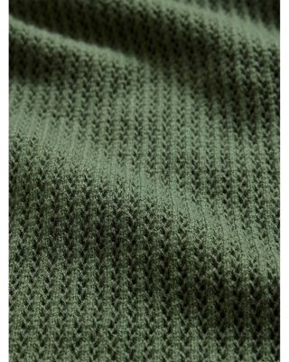 Montclair Long Sleeve Mesh Crewneck Sweater