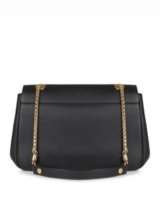 East West Mini Leather Shoulder Bag
