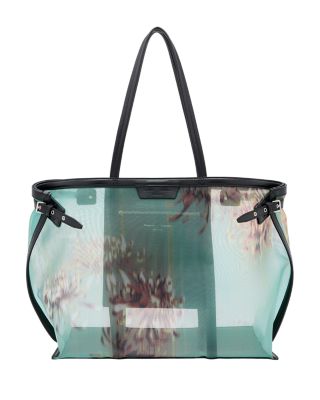 Days Carryall Large Printed Mesh Tote Bag