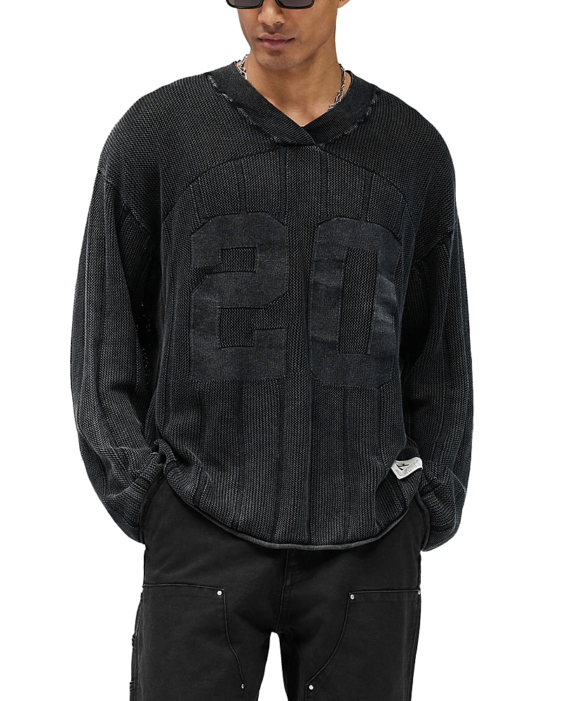 Represent Knitted Varsity Jersey Sweater