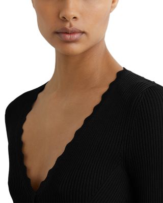 Orla Scalloped Minidress