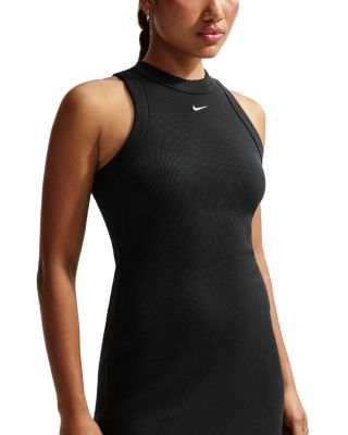 Chill Knit Tight Ribbed Tank Dress