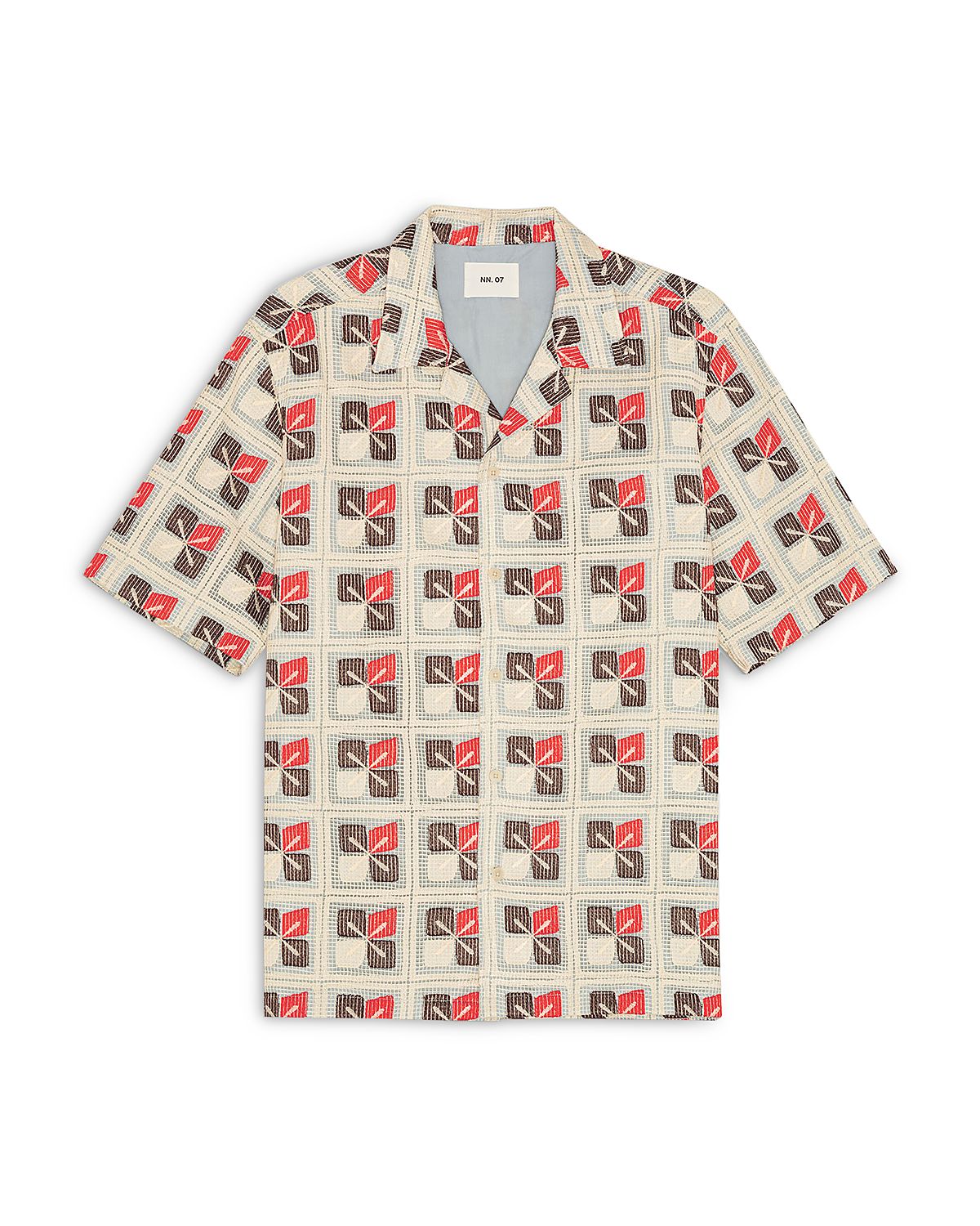 NN07 Julio Patterned Shirt