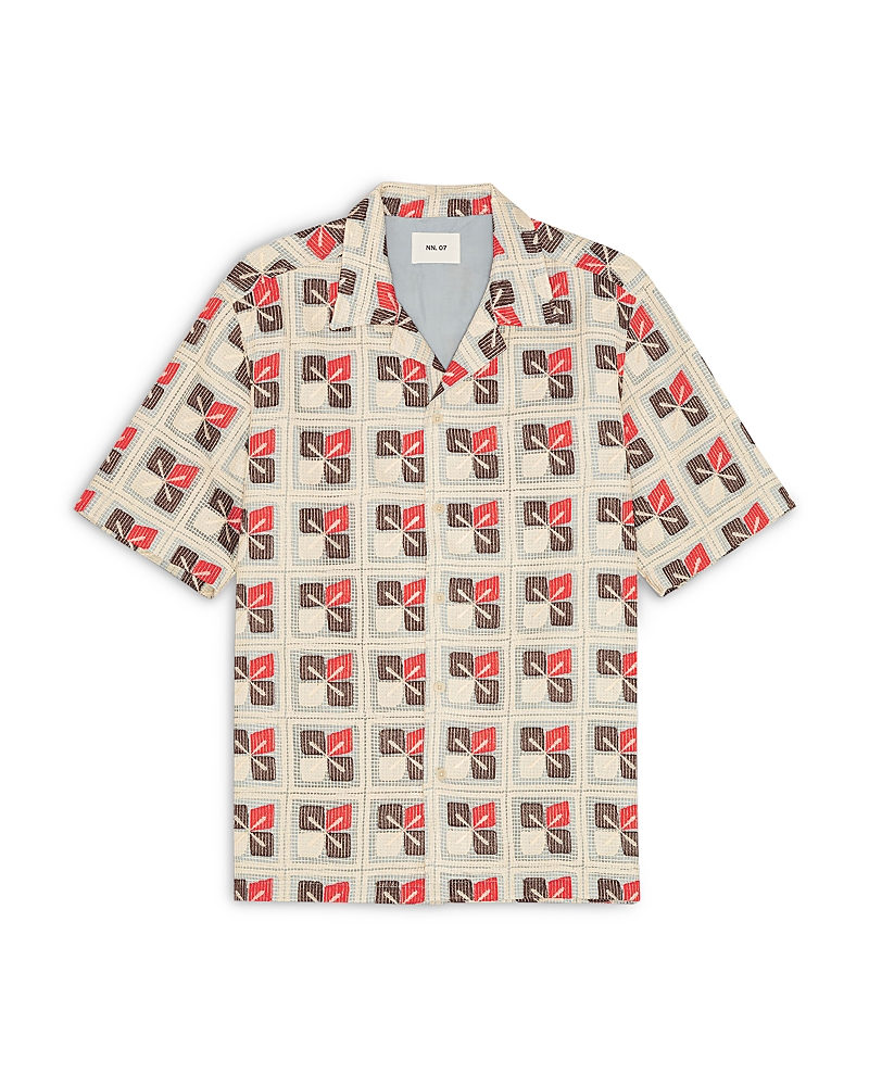 NN07 Julio Patterned Shirt