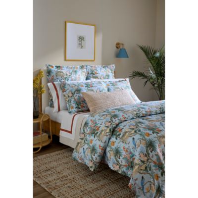 X Scalamandre Cinque Terra Printed Percale Sham, King