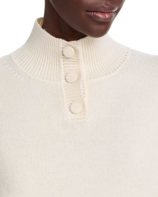 Kinley Cashmere Cropped Henley