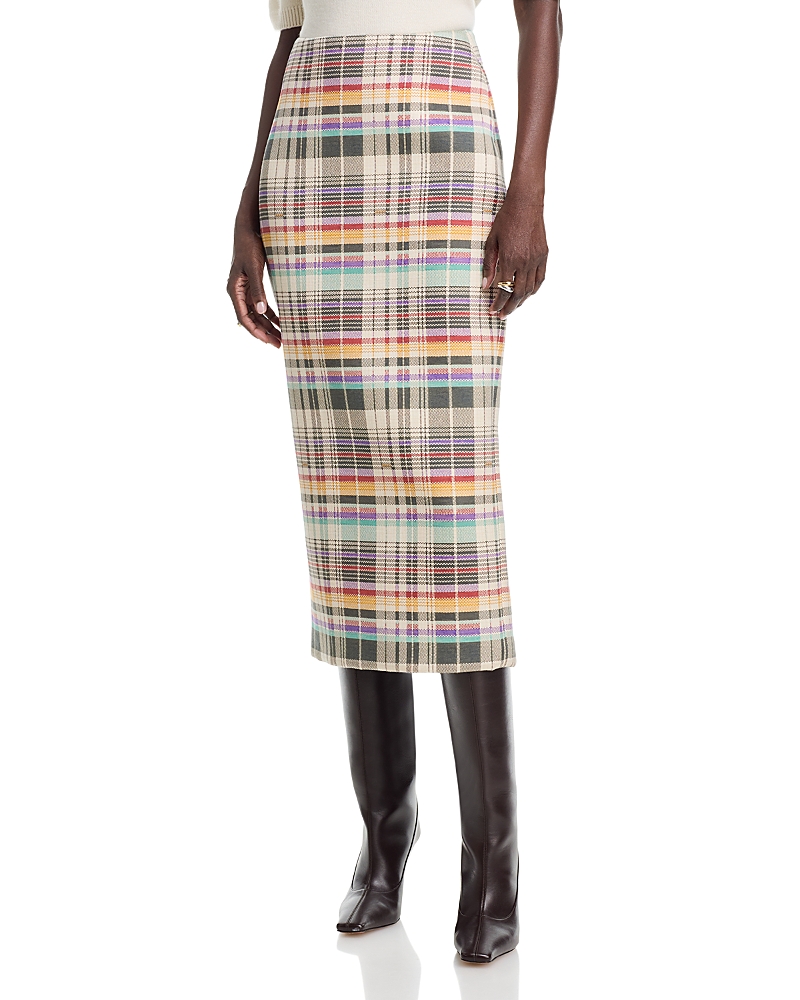 Brandon Maxwell The Mercer Bonded Pencil Skirt