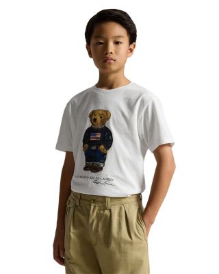 Boys' Polo Bear Cotton Jersey Tee - Big Kid